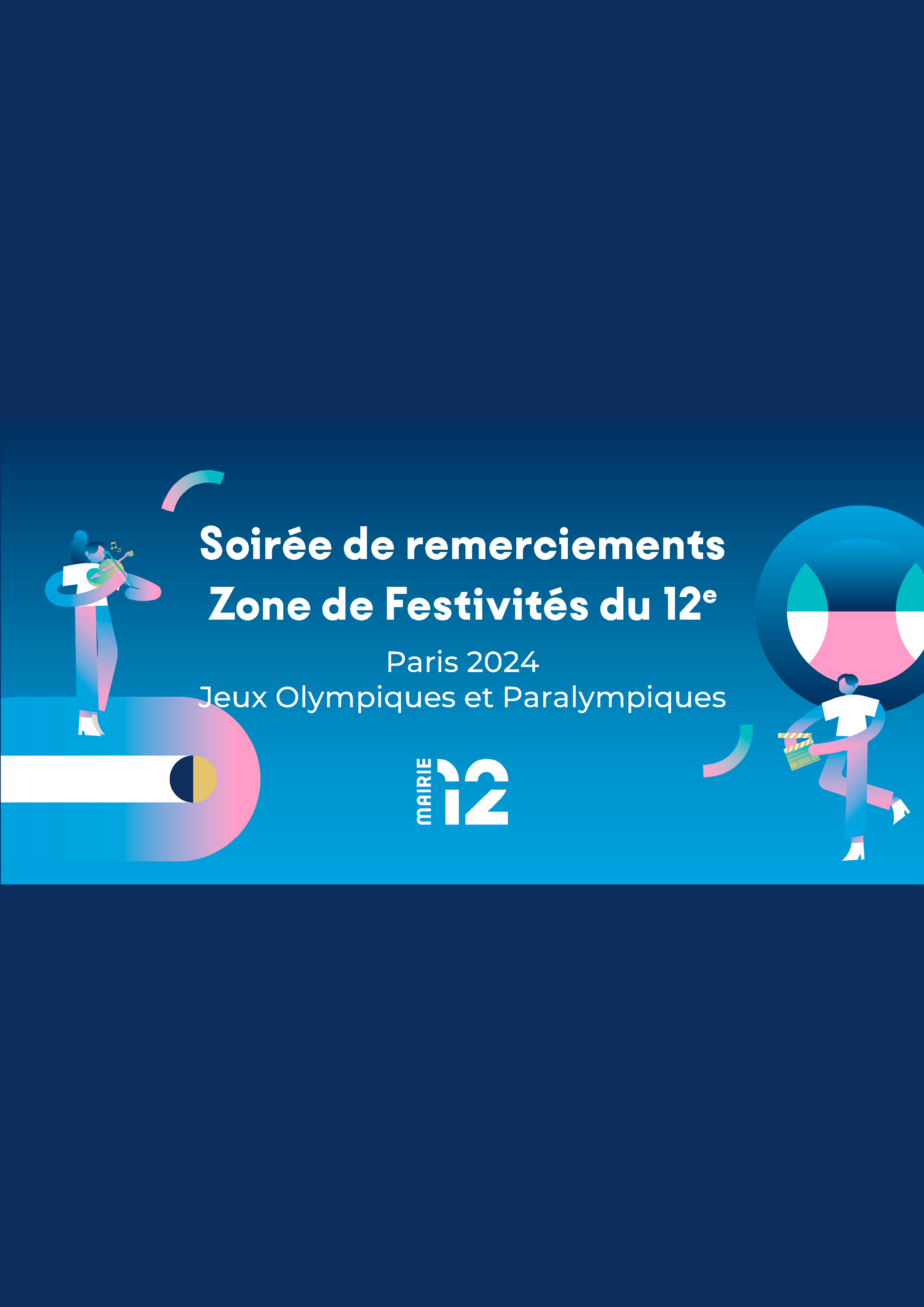 Template d'éléments graphique pour les JO 2024 de la Mairie du 12e