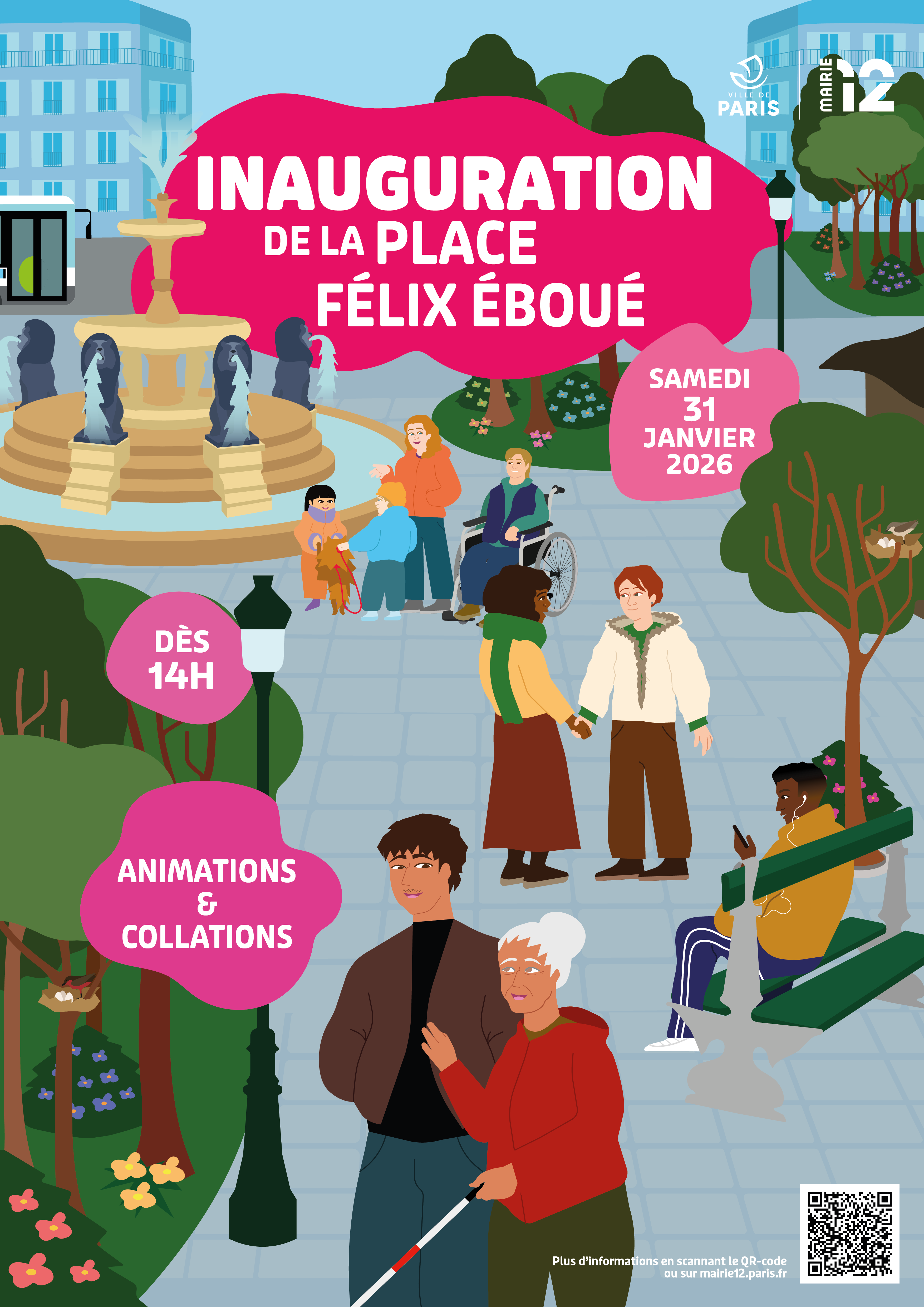 Page de mon fanzine 'People and how i see them, in their space, thoughts, during a moment, a close-up'